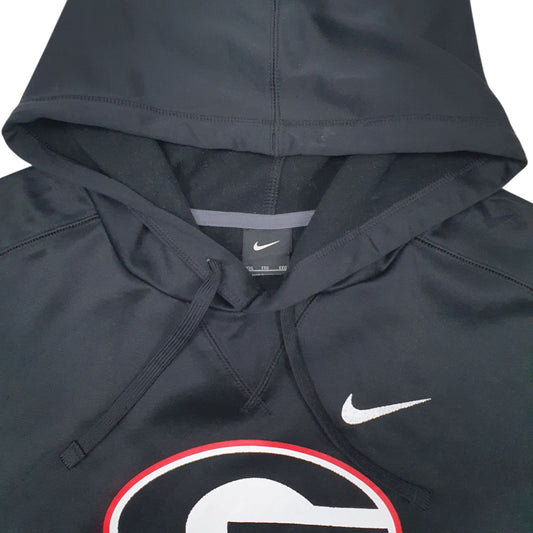 Mens Black Nike NFL Georgia Bulldogs Hoodie Jumper