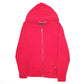 Mens Red Tommy Hilfiger Hoodie Lightweight Full Zip Jumper