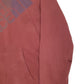 Mens Burgundy The North Face Spellout Hoodie Jumper