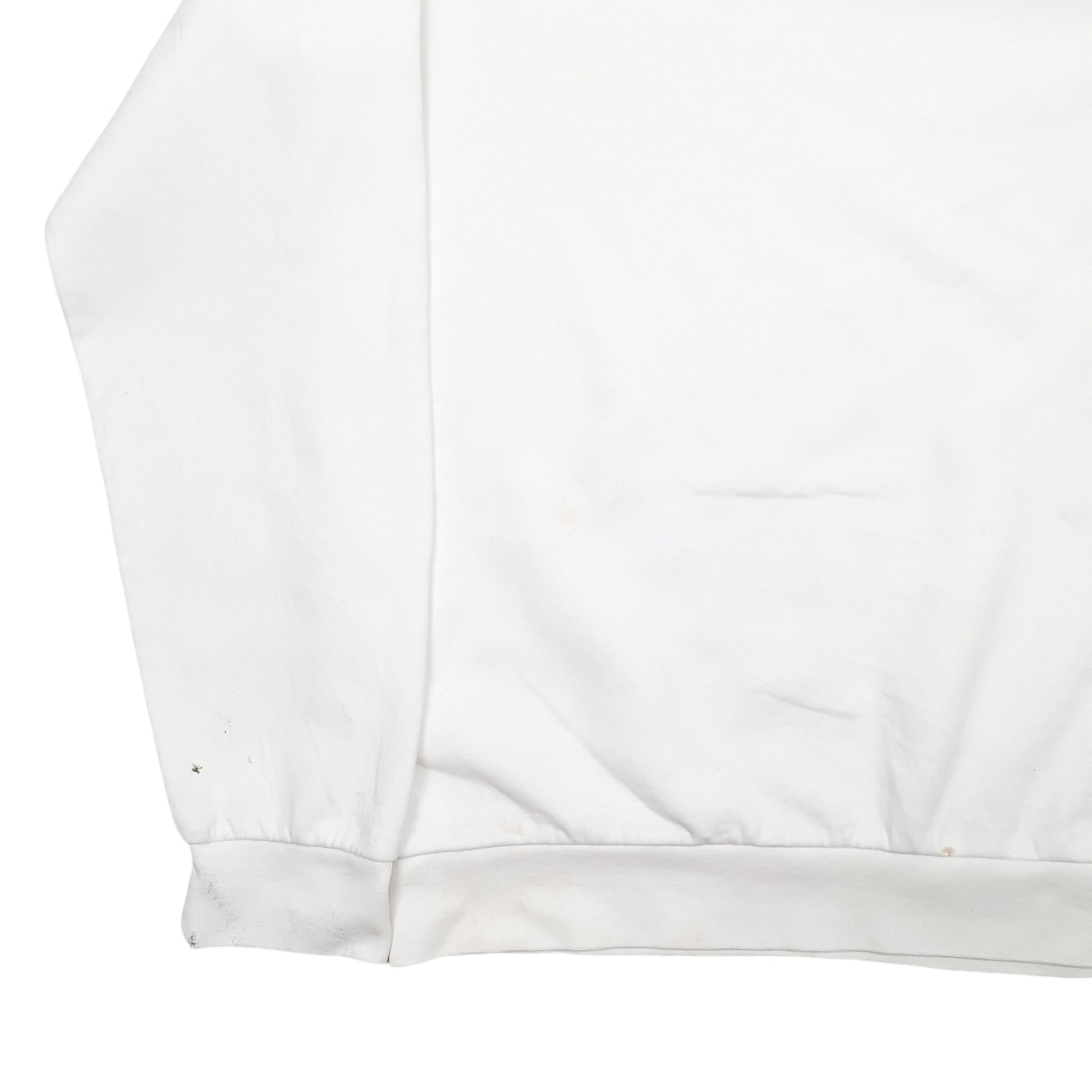 Mens White Adidas  Crewneck Jumper