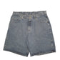 Mens Blue Lee Dungarees Denim Shorts