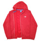 Mens Red Adidas Hoodie Full Zip Jumper