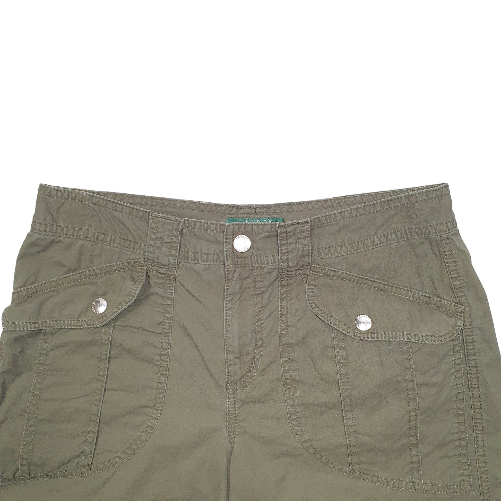 Womens Khaki Ralph Lauren  Cargo Shorts