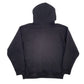 Mens Black Cotton Ridge Impact Gym Hoodie Jumper