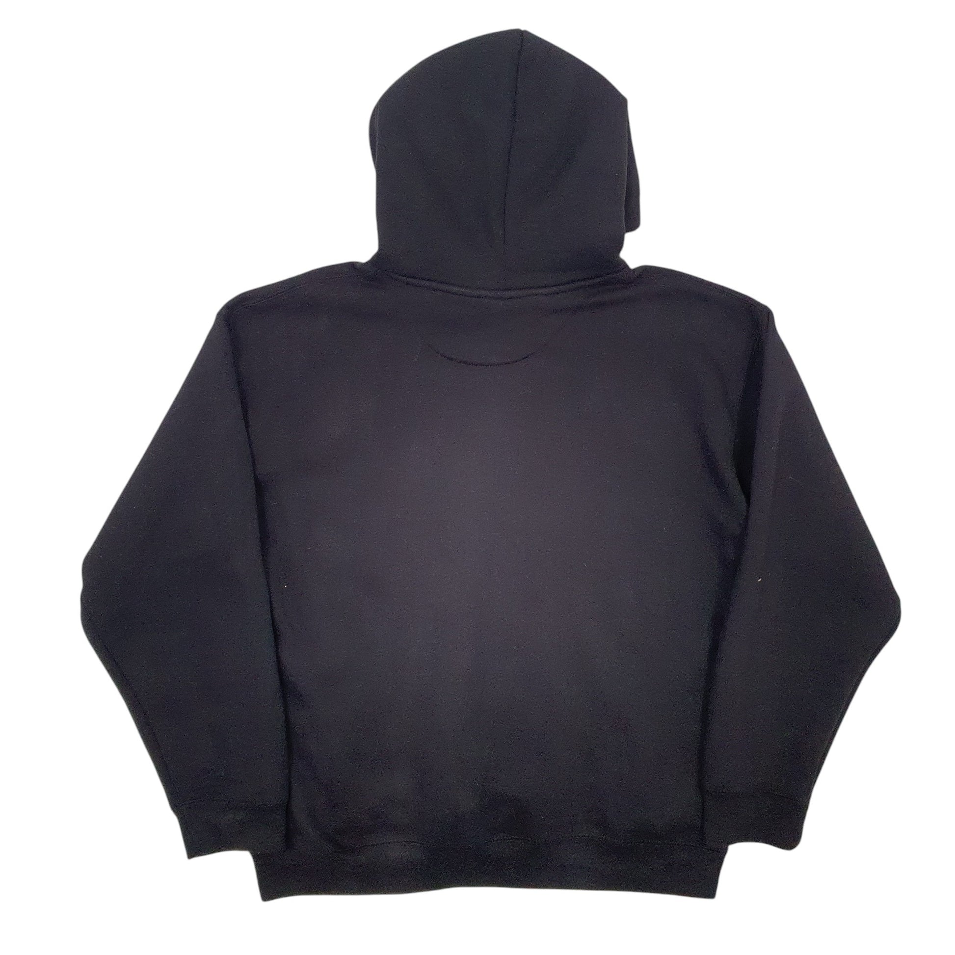 Mens Black Cotton Ridge Impact Gym Hoodie Jumper