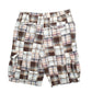 Mens Brown Gap Madras Ivy League Chino Shorts