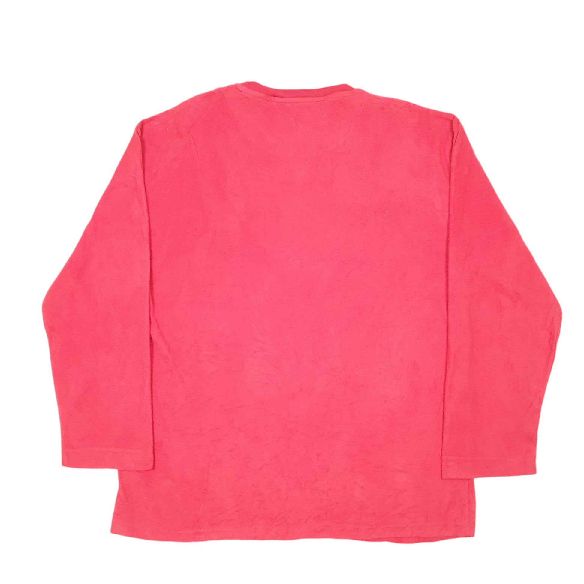 Mens Red Chaps Sweater Crewneck Jumper