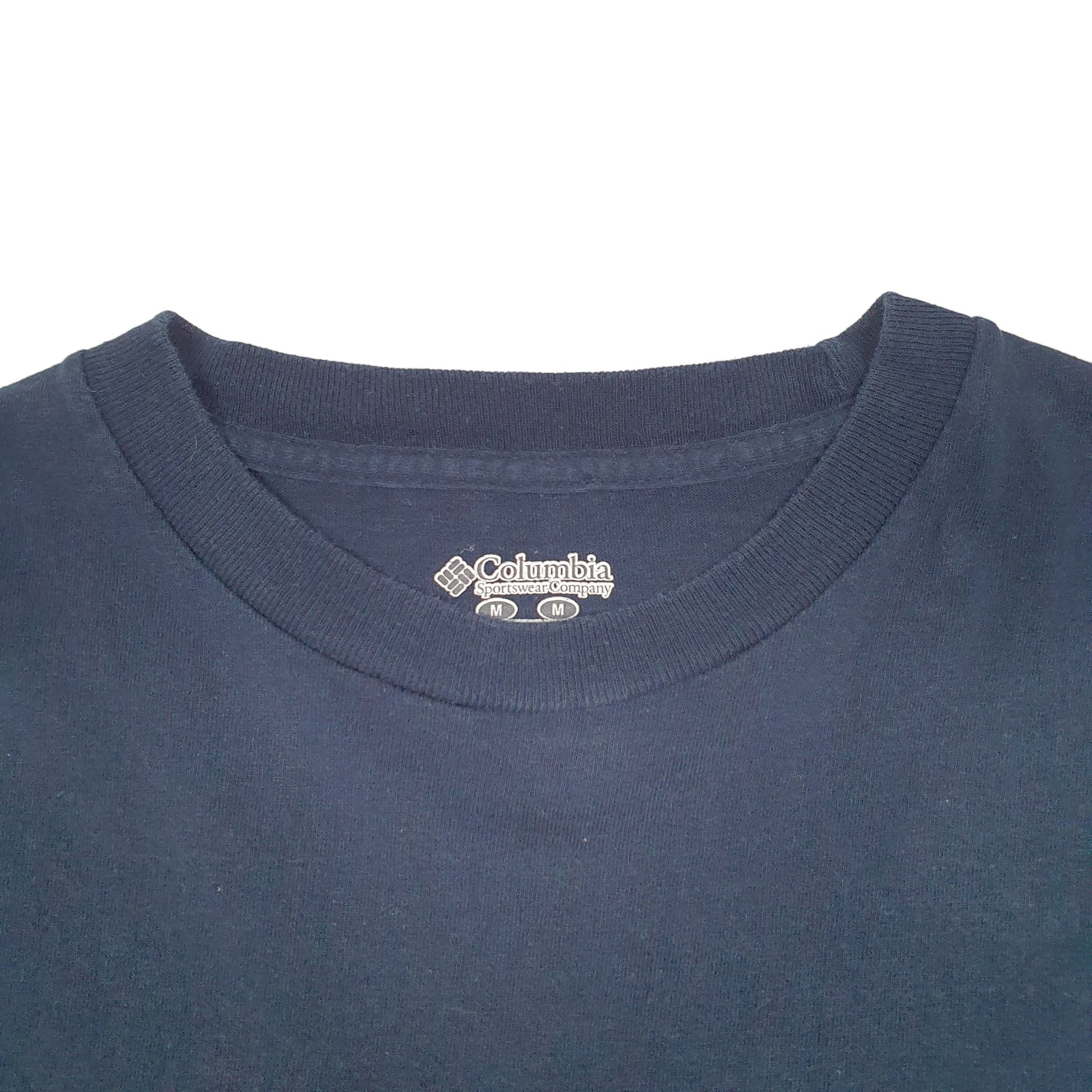 Mens Navy Columbia Sportswear PFG Fishing Short Sleeve T Shirt