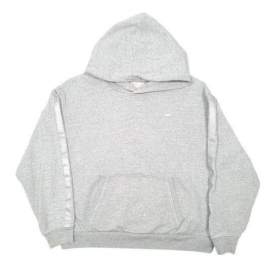 Womens Grey Levis Silver Sparkle Hoodie Jumper