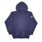 Mens Blue King Fashion Curling Hoodie Jumper