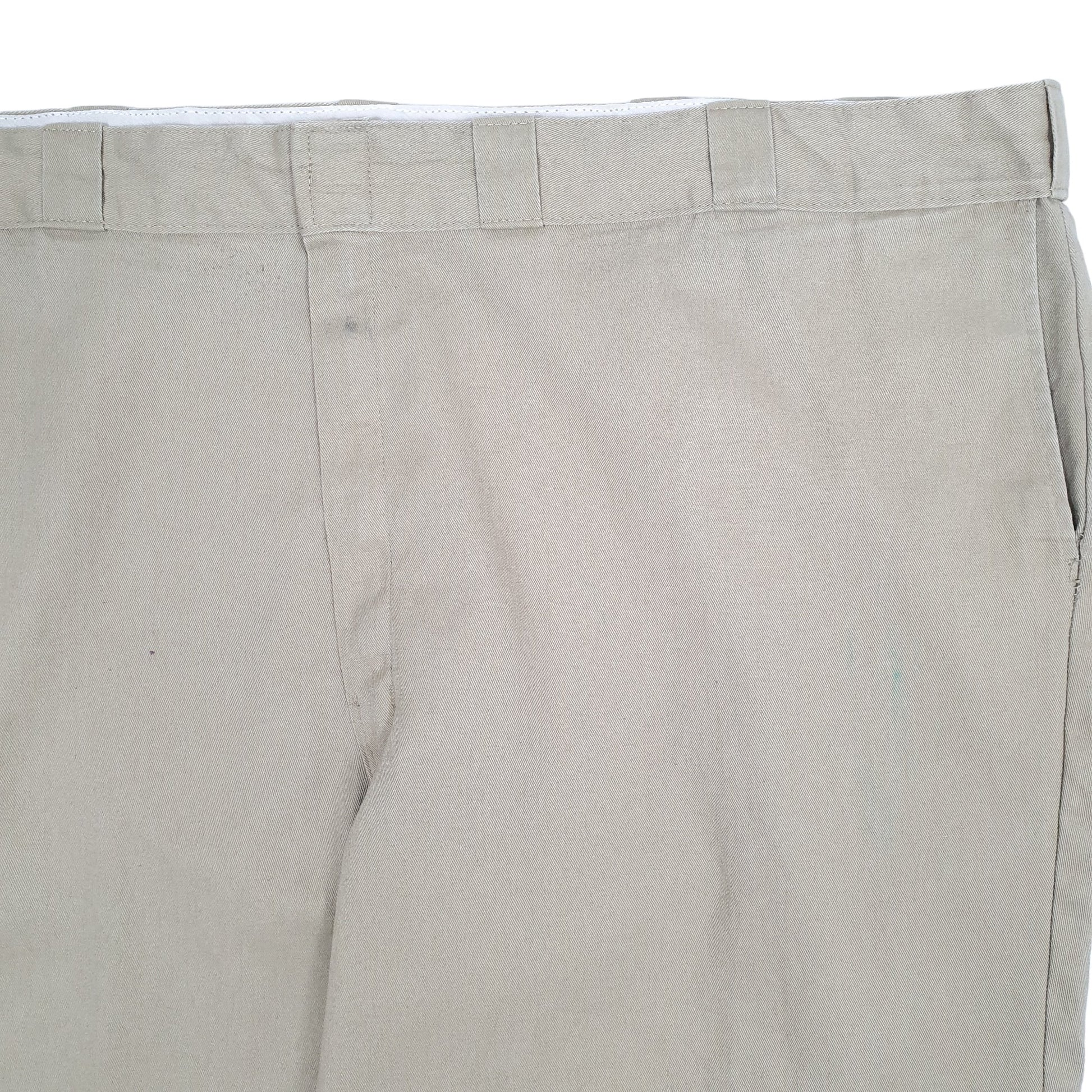 Mens Beige Dickies 874 Original Fit Chino Trousers