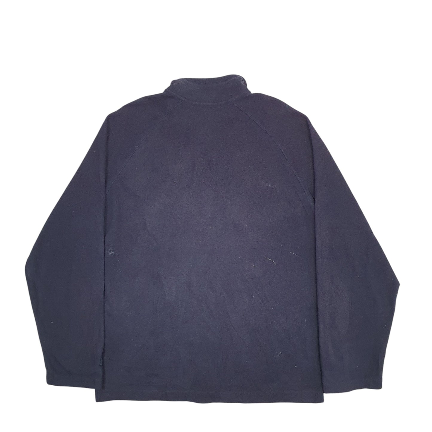 Mens Navy Starter  Quarter Zip Jumper