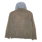 Mens Khaki Levis Hoodie Chore  Coat
