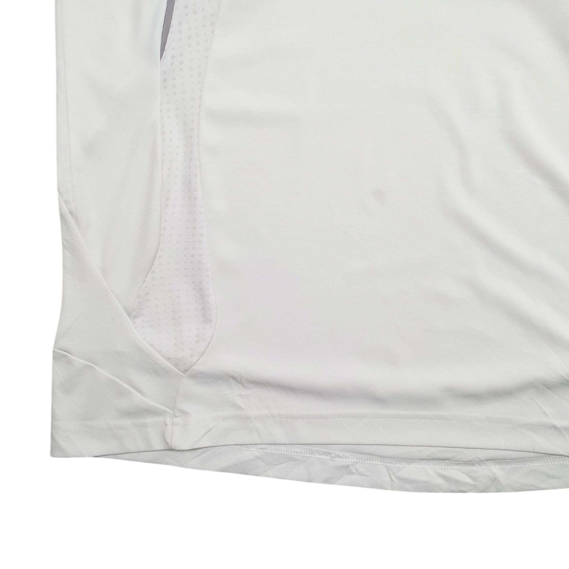 Mens White Adidas  Short Sleeve T Shirt