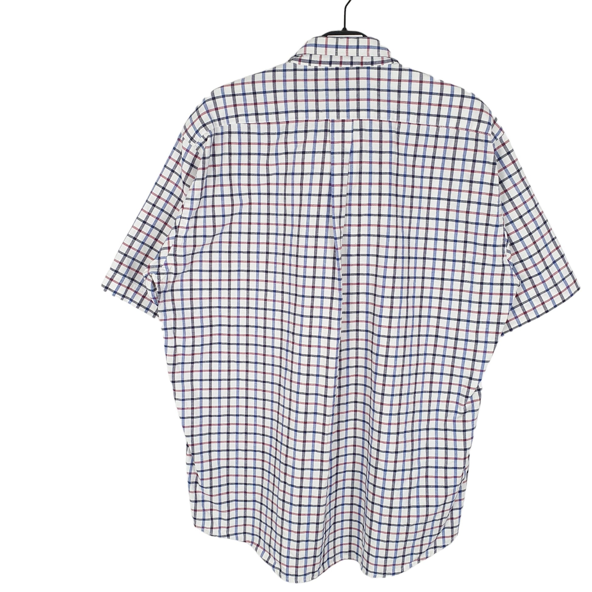 Mens White Lacoste  Short Sleeve Shirt