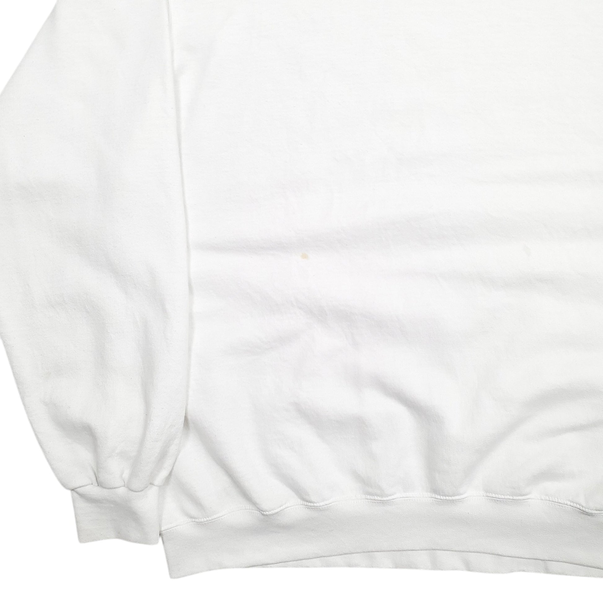 Mens White Champion  Crewneck Jumper