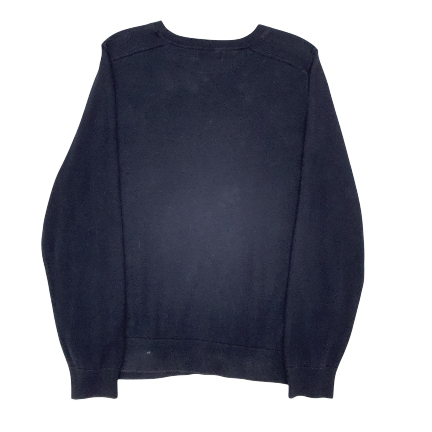 Mens Navy Nautica Knitwear Crewneck Jumper