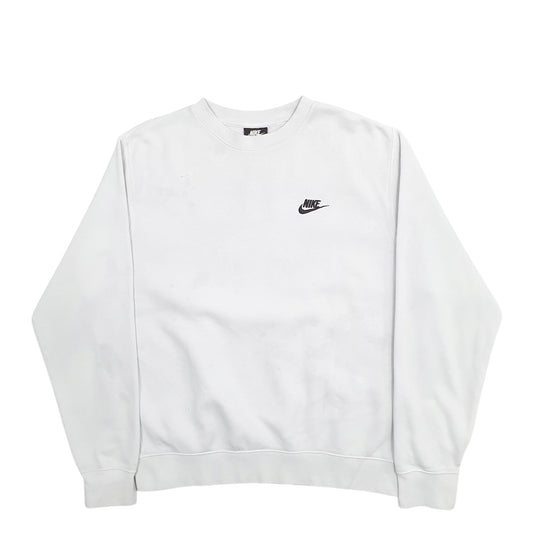 Mens Grey Nike  Crewneck Jumper