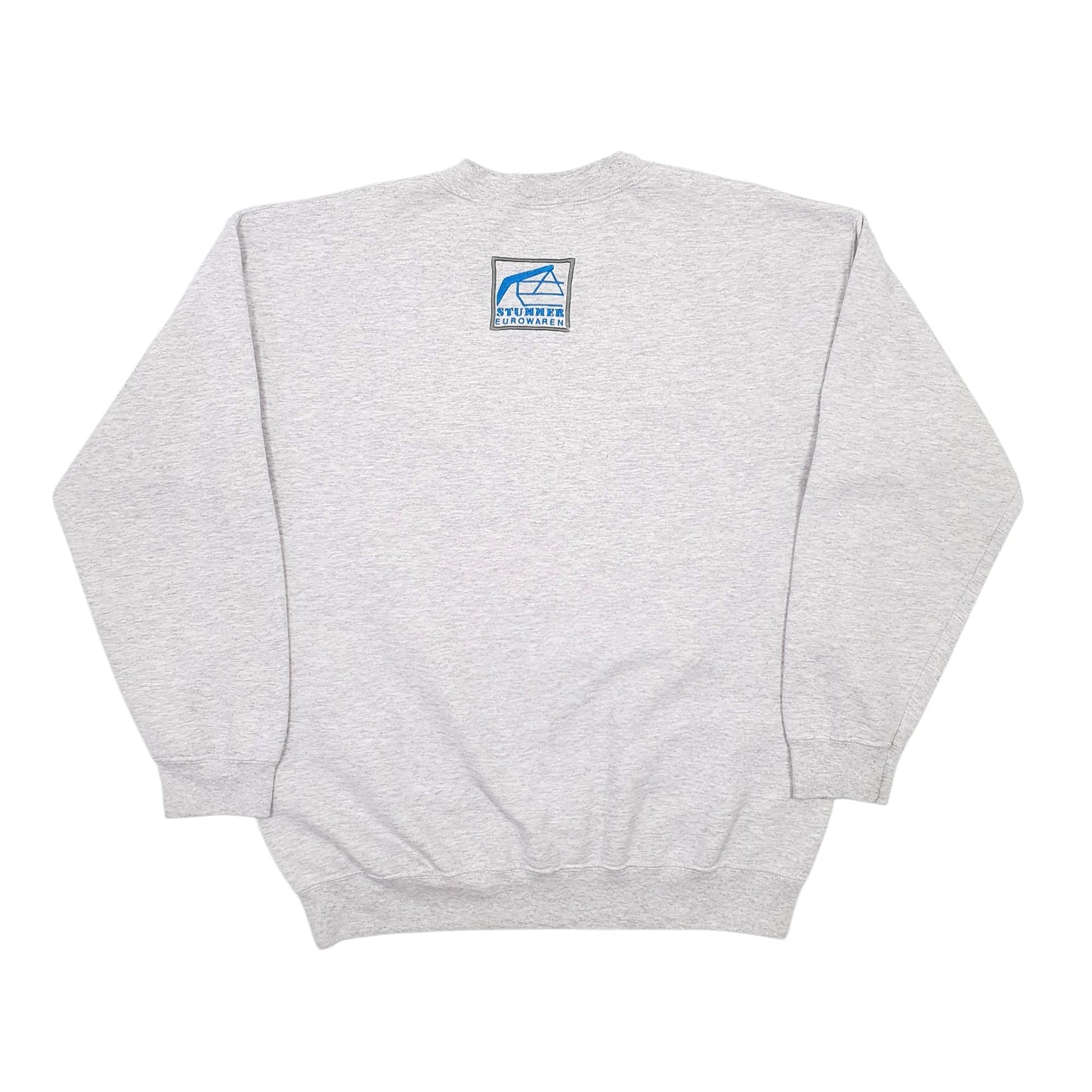 Mens Grey Gildan Vintage Crewneck Jumper