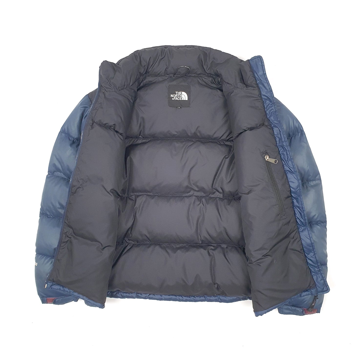 Mens Navy The North Face Nuptse 700  Coat