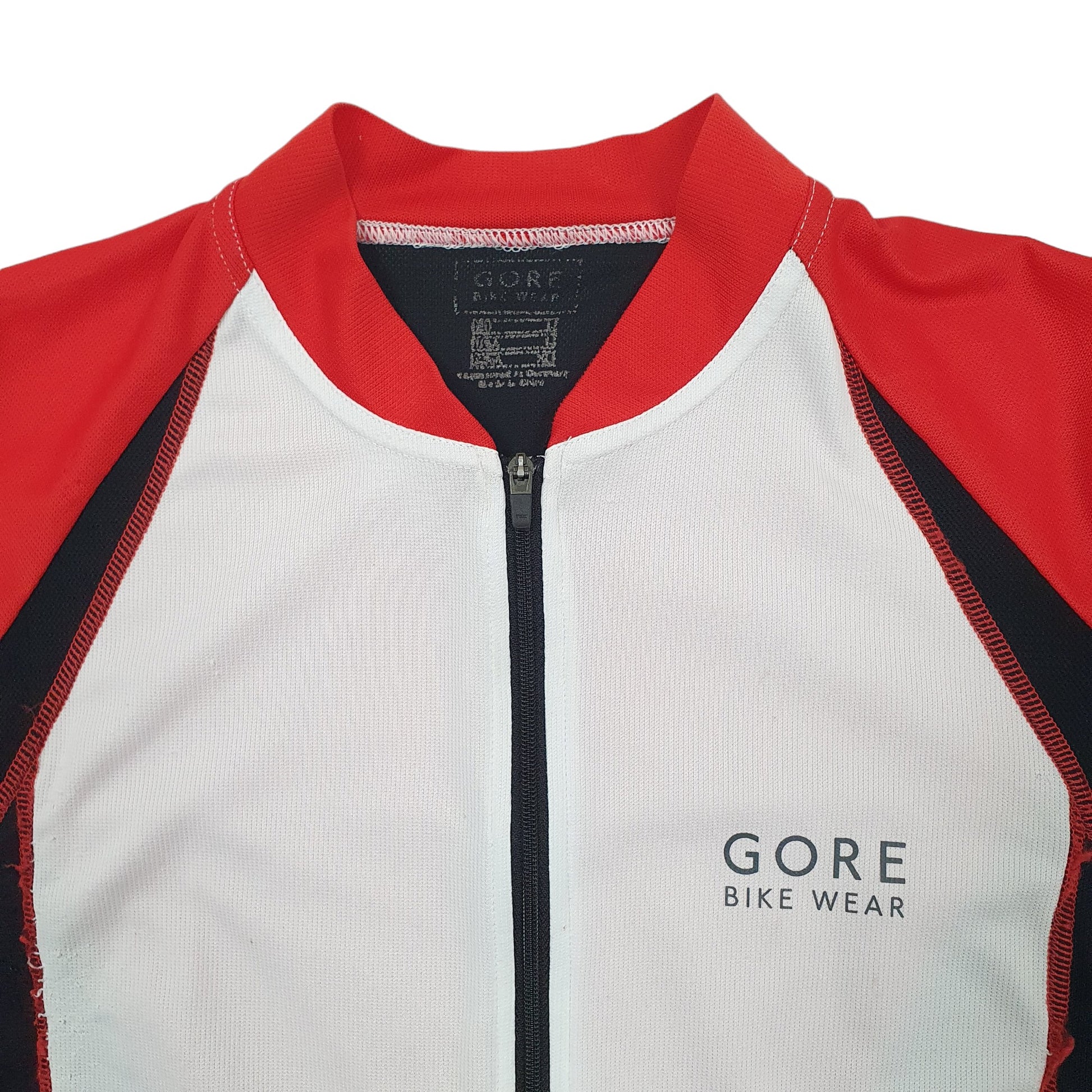 Mens White Gore Bike Wear Cycling Jersey Short Sleeve T Shirt