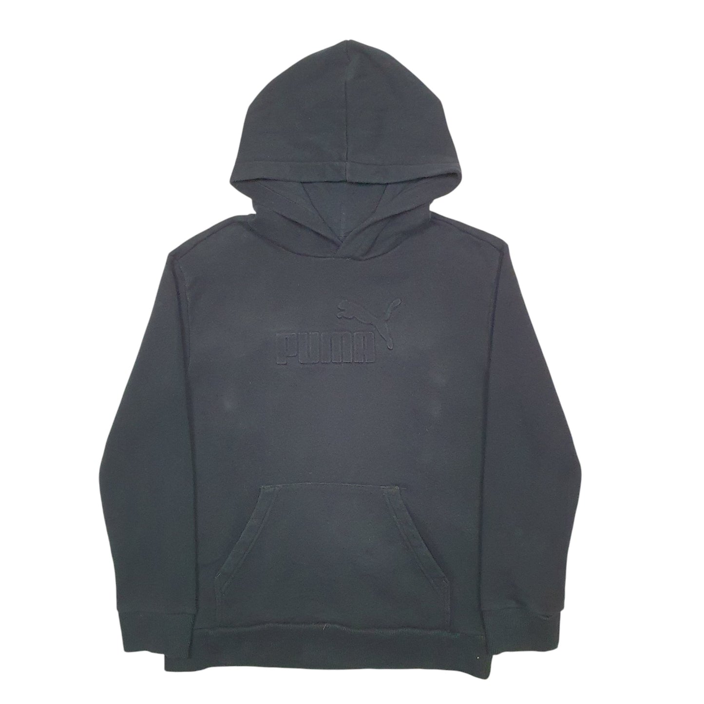 Womens Black Puma  Hoodie Jumper