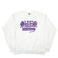 Mens Grey Heavyweight Crew USA Evansville University Alumni USA Vintage Spellout Crewneck Jumper