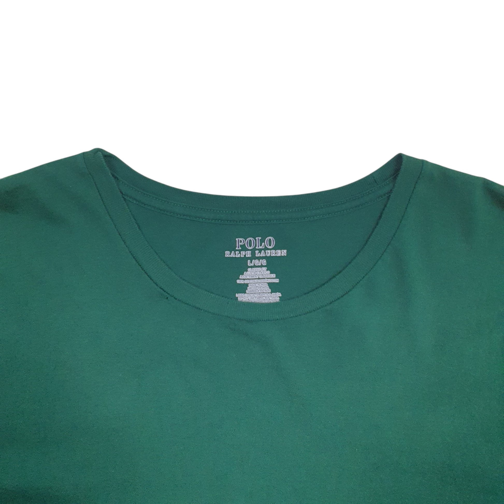 Mens Green Polo Ralph Lauren  Short Sleeve T Shirt