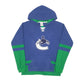 Mens Blue CCM NHL Vancouver Canucks Hoodie Jumper