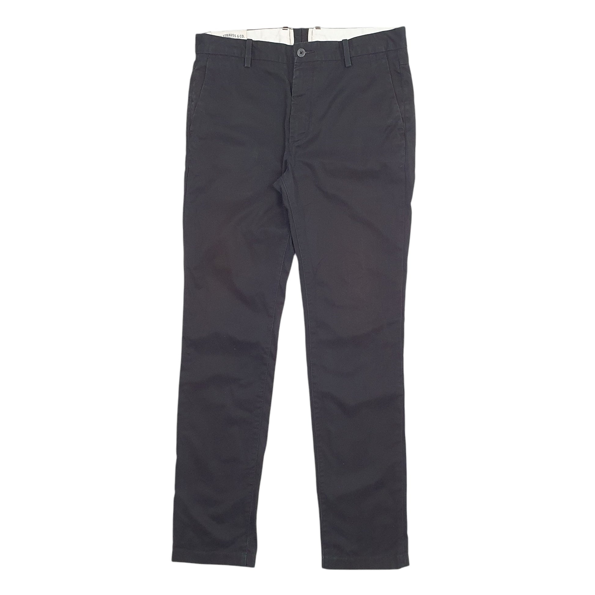 Mens Black Levis  Chino Trousers