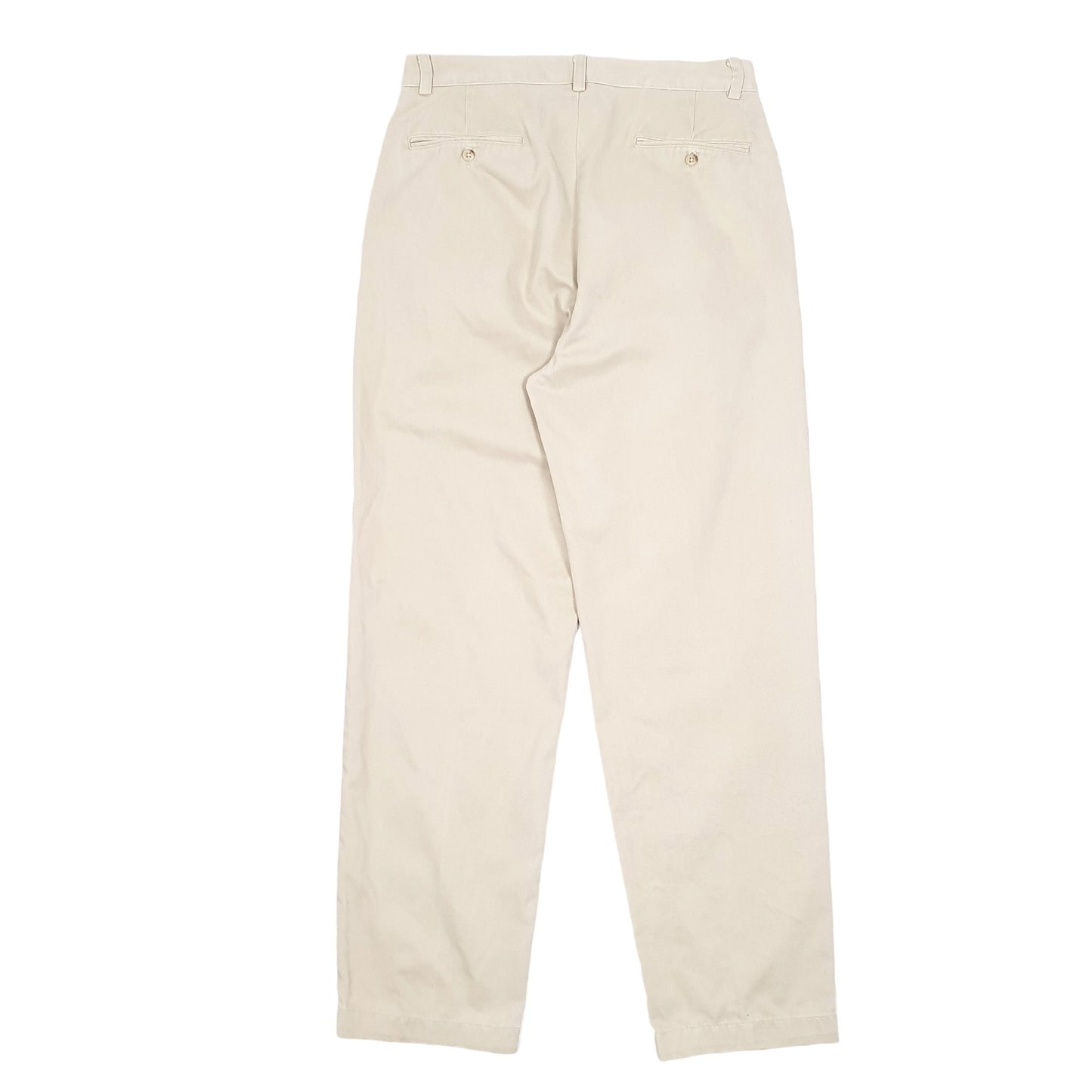 Mens Beige Polo Ralph Lauren Andrew Pant Double Pleated Chino Trousers