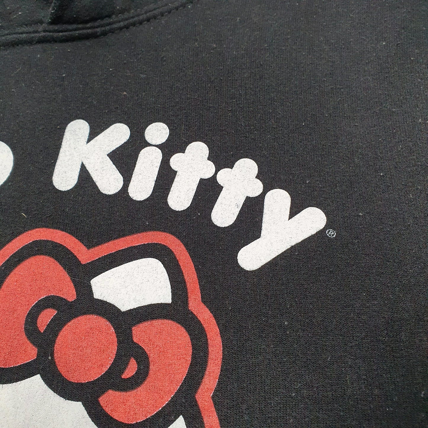 Womens Black Hello Kitty Tokyo Hoodie Jumper