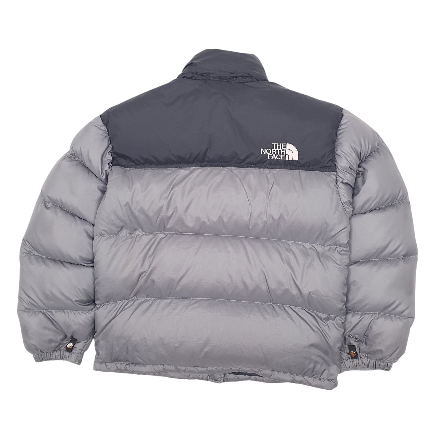 Mens Grey The North Face Nuptse 700  Coat