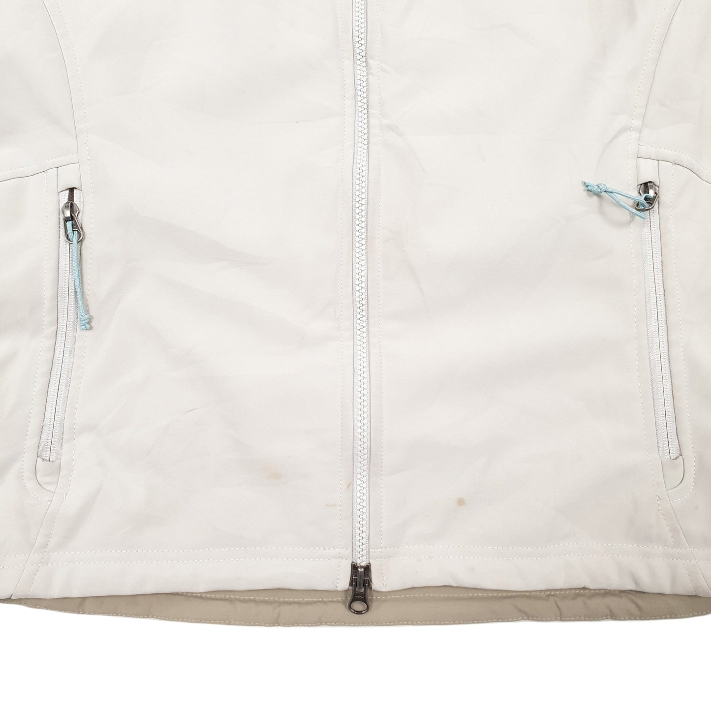 Womens Cream The North Face  Full Zip Coat