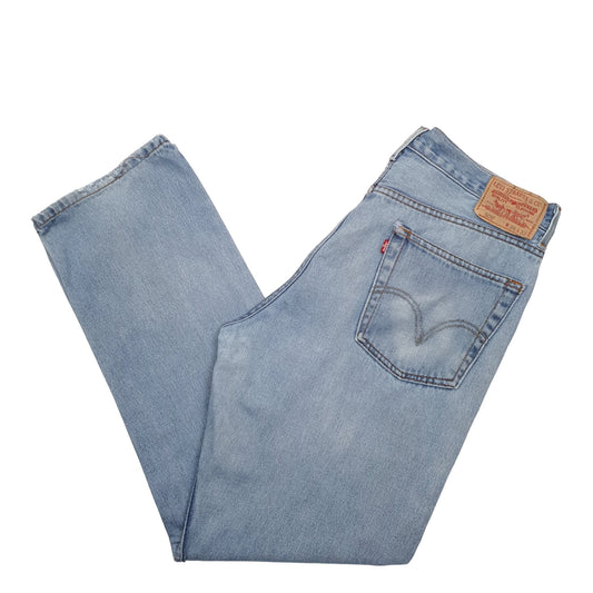 Mens Blue Levis 505 JeansW35 L32
