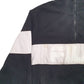 Womens Black Fila Spellout Quarter Zip Jumper