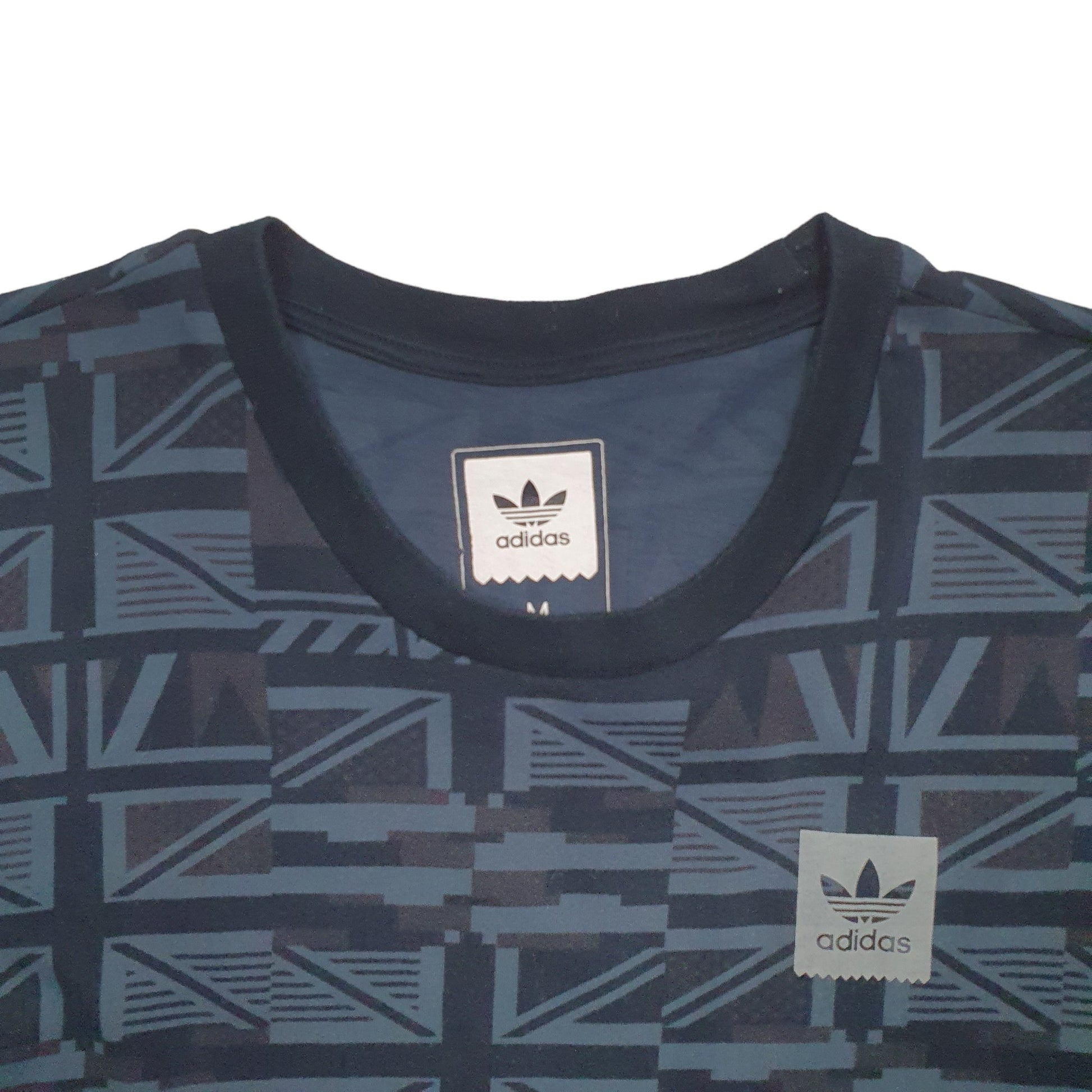 Mens Grey Adidas  Short Sleeve T Shirt