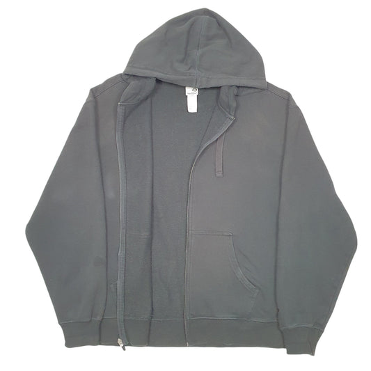 Mens Black Champion Hoodie C9 Full Zip Jumper