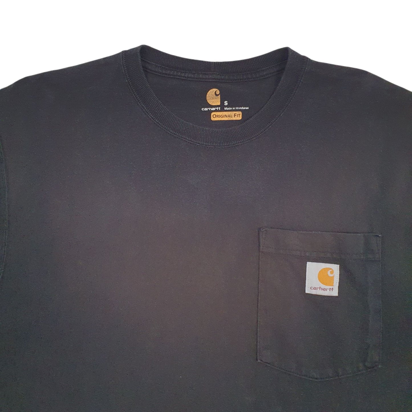 Mens Black Carhartt  Short Sleeve T Shirt