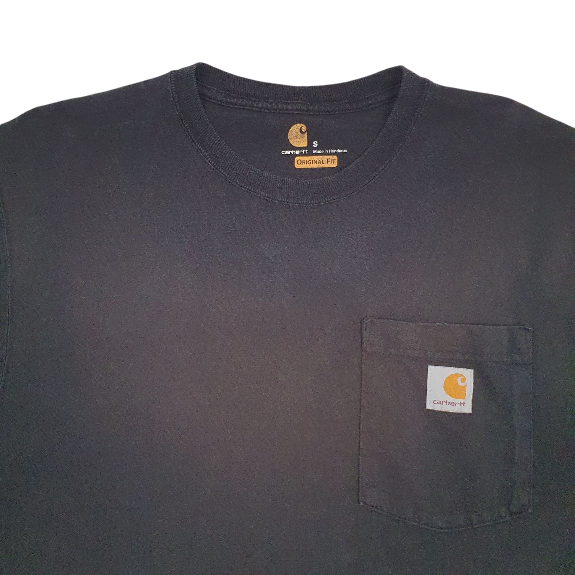Mens Black Carhartt  Short Sleeve T Shirt
