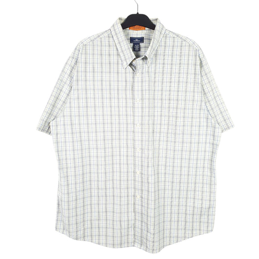 Mens Green Dockers  Short Sleeve Shirt