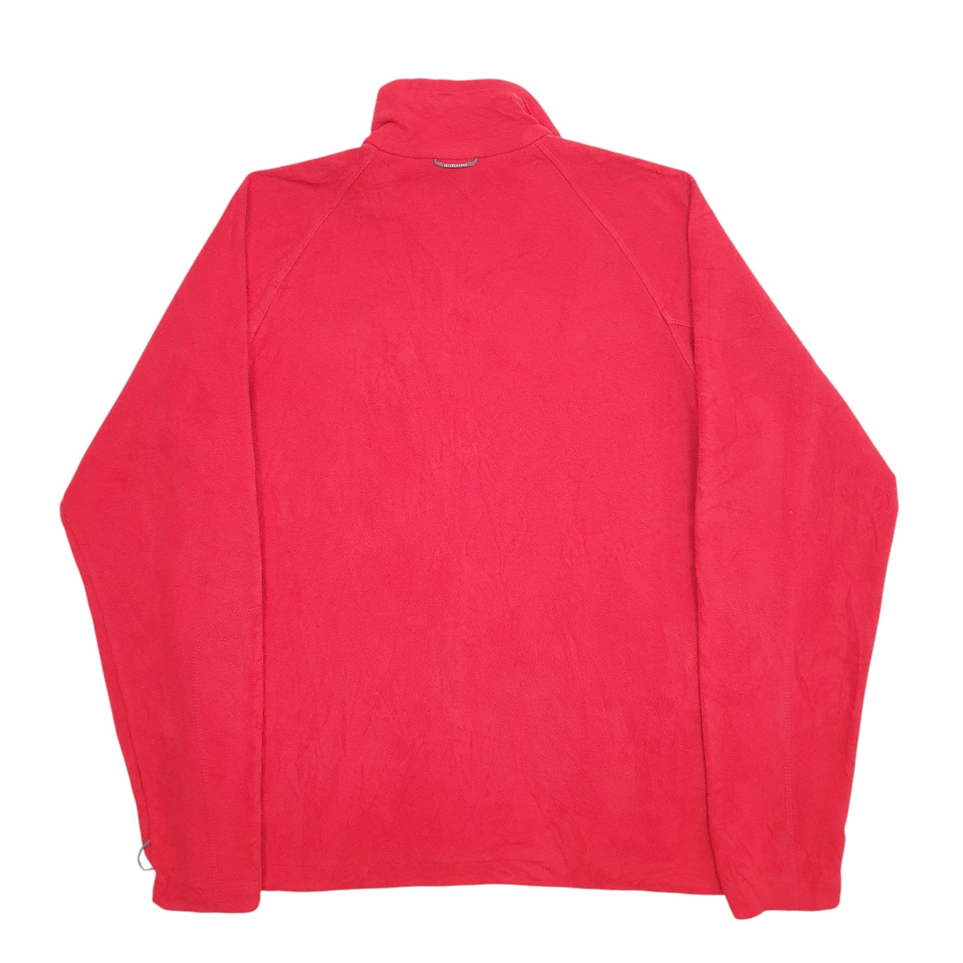 Mens Red Columbia  Full Zip Jumper