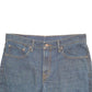 Mens Blue Levis Denim Jeans Jorts 511 Slim Denim Shorts