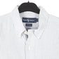 Mens White Ralph Lauren Oxford Long Sleeve Shirt