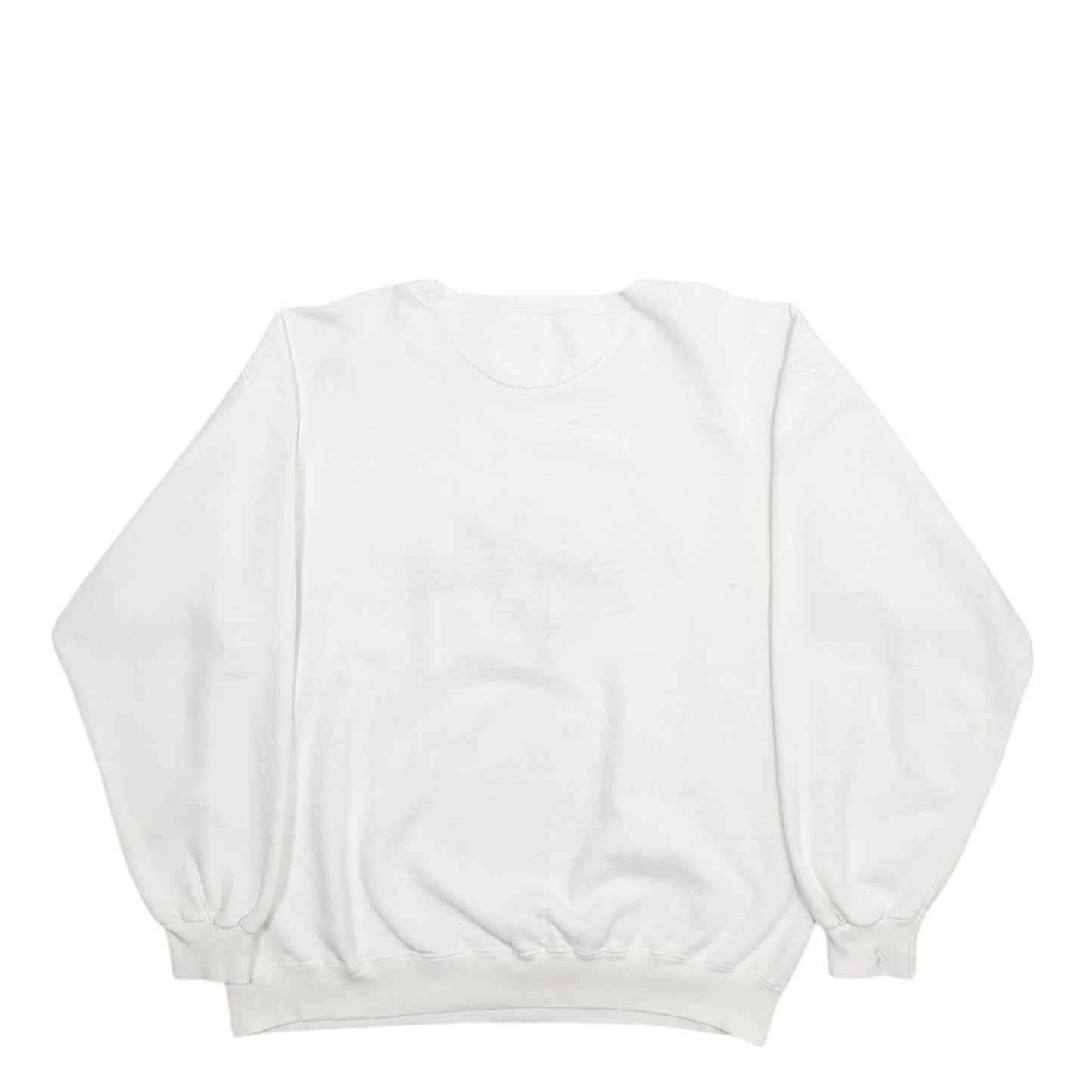 Mens White Hard Rock Cafe Made In USA Vintage 90's Honolulu Crewneck Jumper