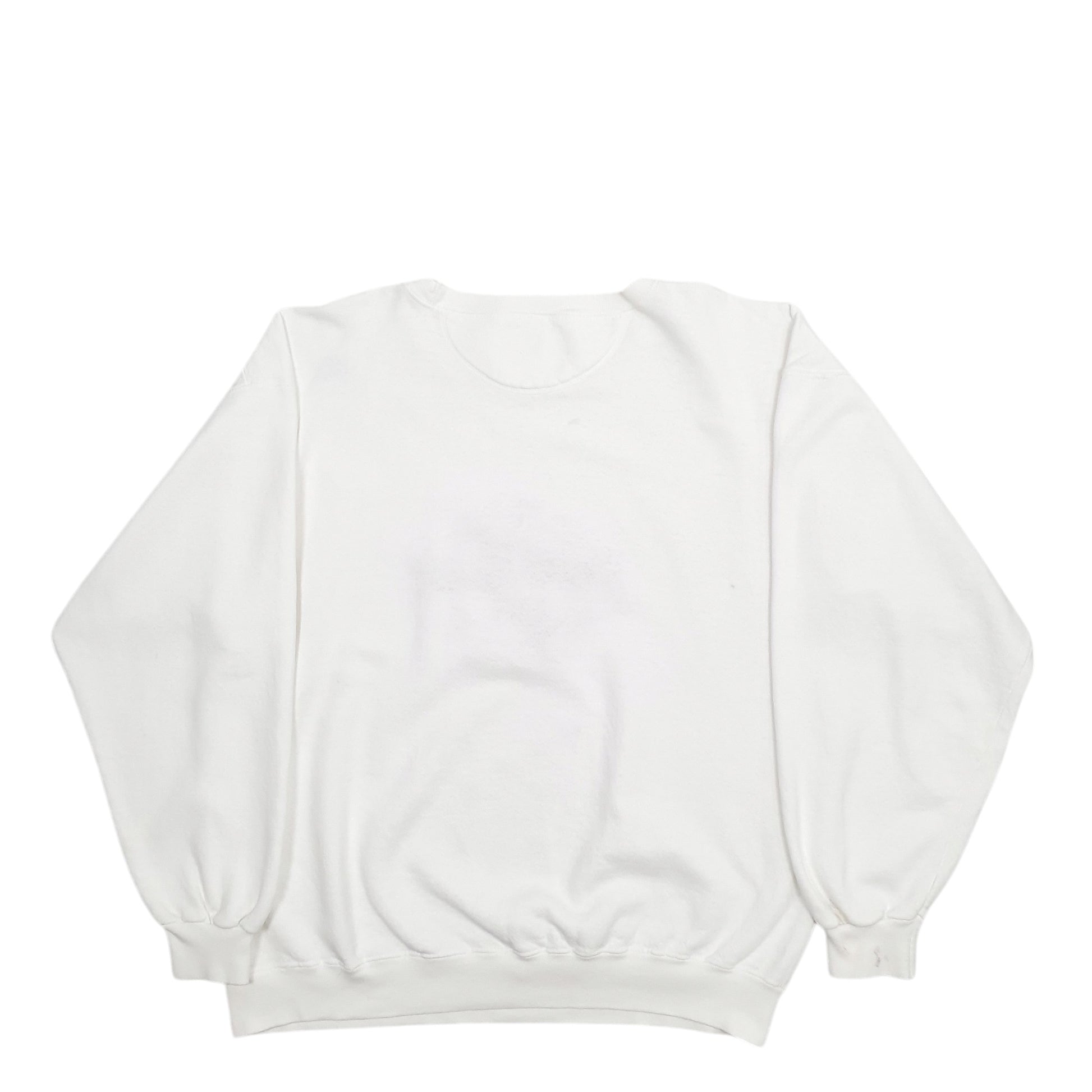 Mens White Hard Rock Cafe Made In USA Vintage 90's Honolulu Crewneck Jumper