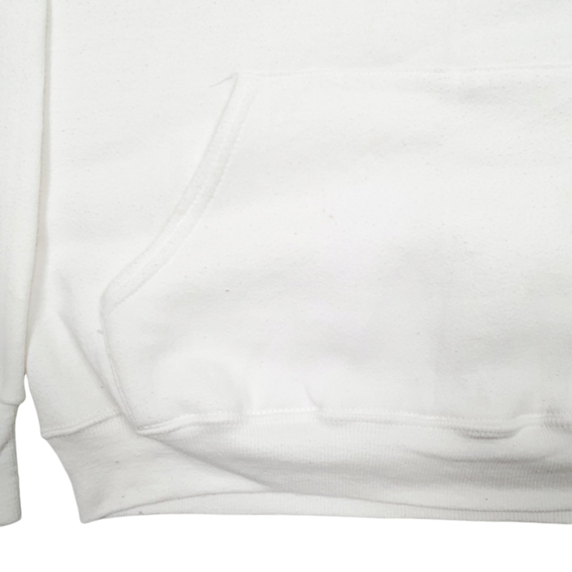 Mens White Russell Athletic Stanford Spellout Made In USA Vintage 90's Hoodie Jumper