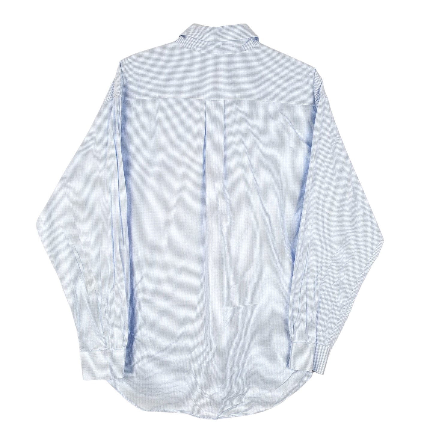 Mens Blue Brooks Brothers  Long Sleeve Shirt