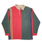 Mens Multi Ralph Lauren Rugby Crest Long Sleeve Polo Shirt