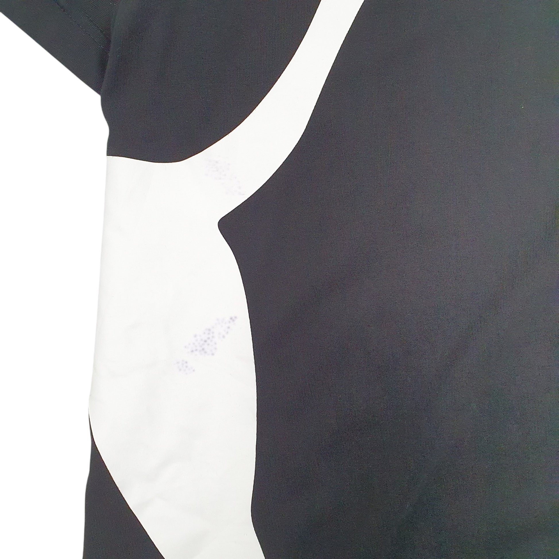 Mens Black Puma  Short Sleeve T Shirt